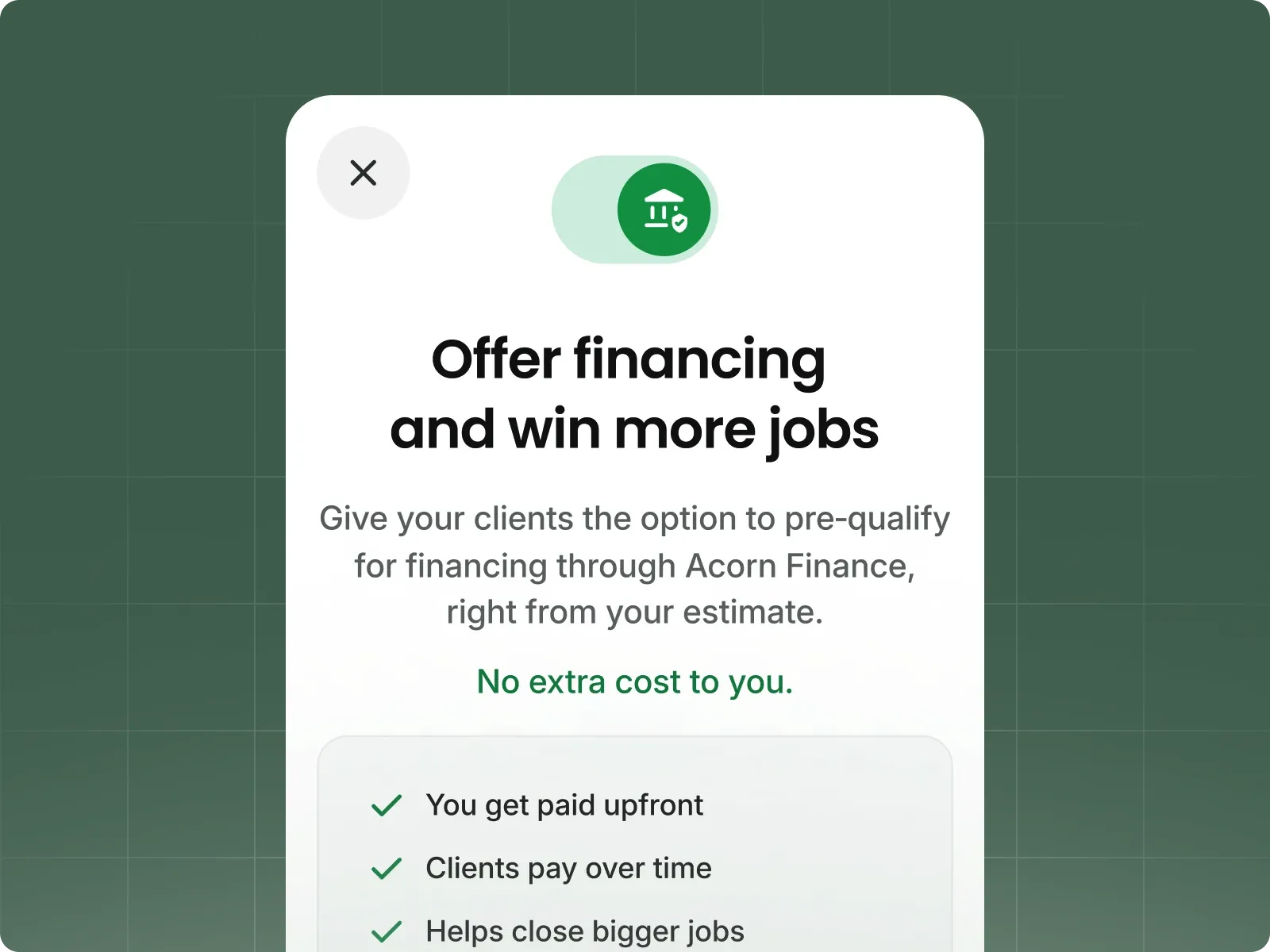 Dashboard screenshot