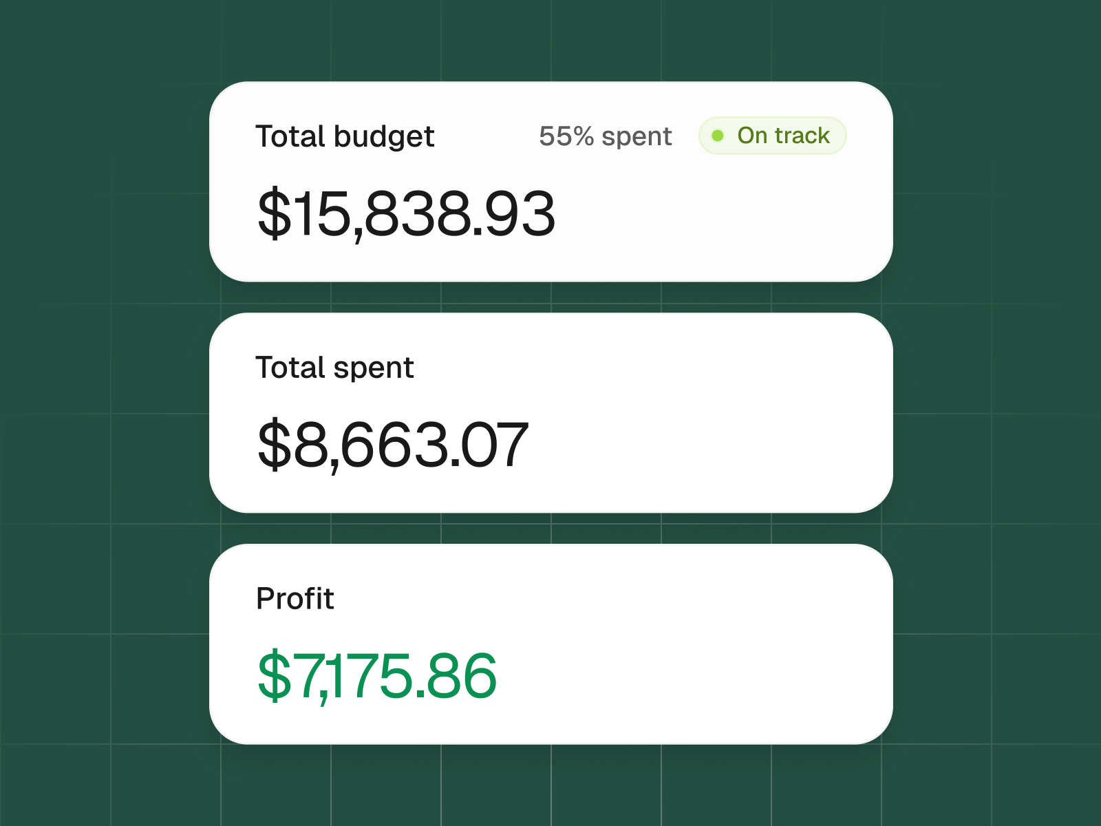 Handoff app screenshot