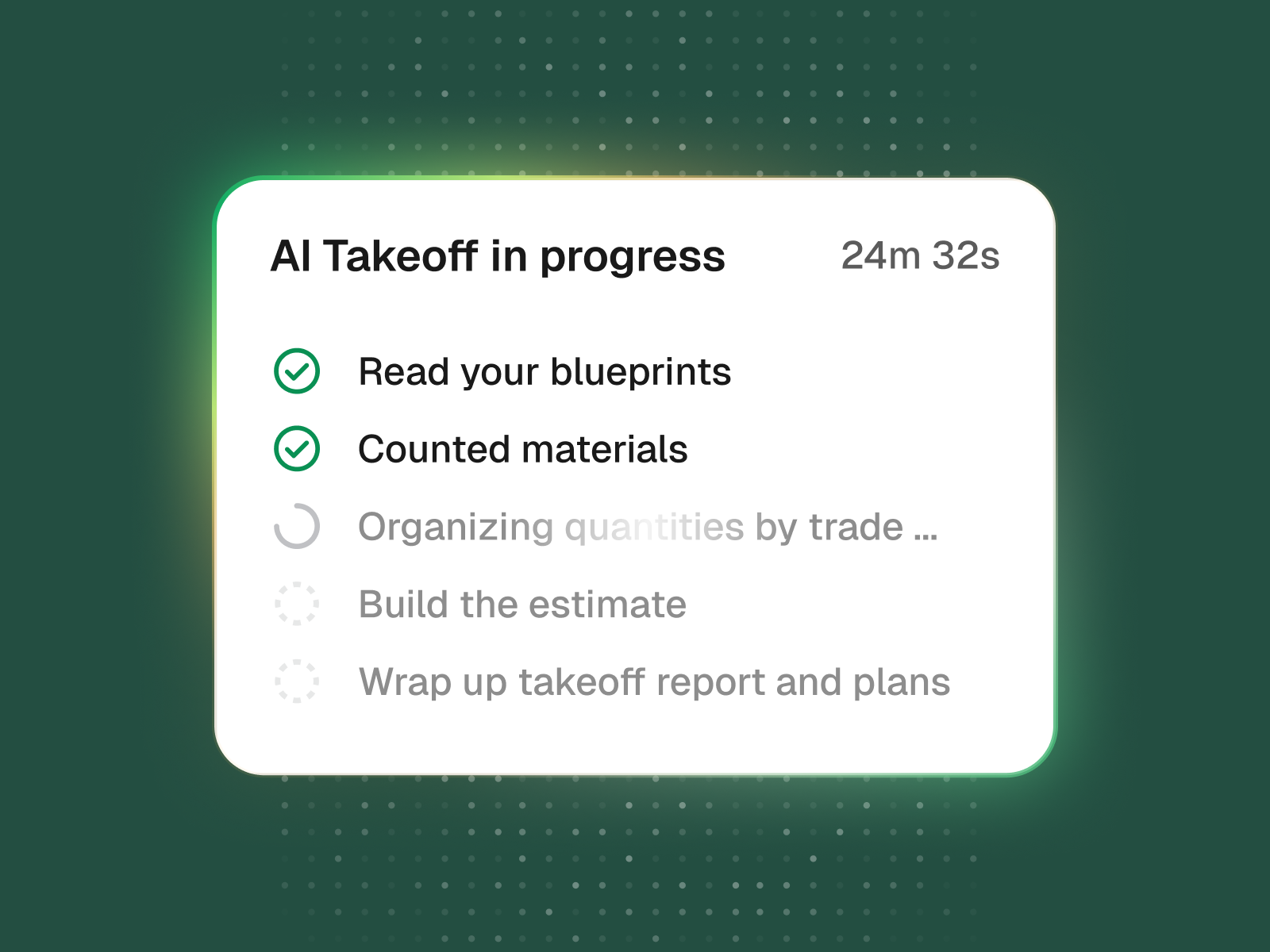 Handoff app screenshot